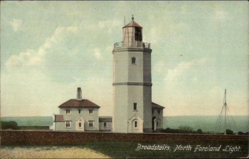 Broadstairs North Foreland Lighthouse c1910 Postcard