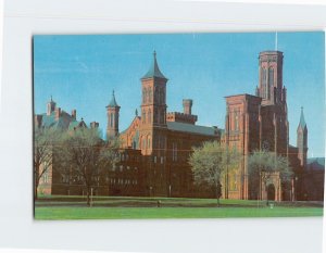 Postcard Smithsonian Institution Washington DC USA