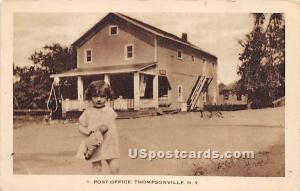 Post Office Thompsonville NY Unused