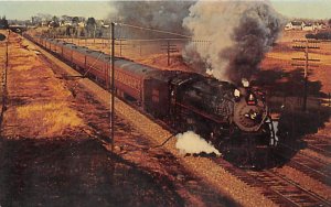 Farewell to Steam Dover New Hampshire Railroad, Train Postcard