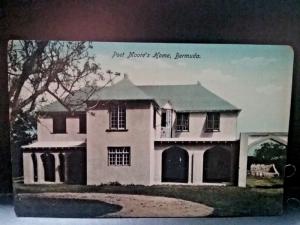 Postcard Poet Moore's Home, Bermuda   Z3