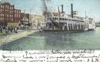 Quincy Steamboat, Ship 1907 postal used 1907