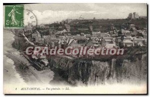 Old Postcard Ault Onival General view