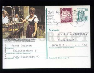 210644 GERMANY Bad Kissingen BEER postal card