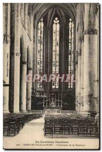 Saint Nicolas du Port - La Basilica - Old Postcard