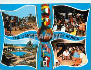  Moderne Postkarte das Gambia West-Afrika