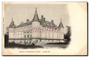 Old Postcard Chateau de Rambouillet East Facade