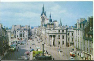 Scotland Postcard - Union St, County Buildings & Mercat Cross, Aberdeen - 11315A