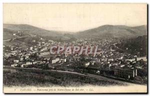 Old Postcard Tarare Panorama Taken From Notre Dame De Bel Air