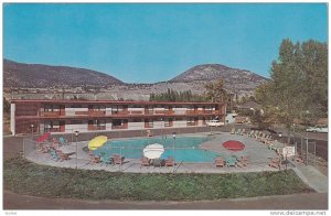 Swimming Pool, El Rancho Motor Hotel, Lake Okanagan, Penticton, British Colum...