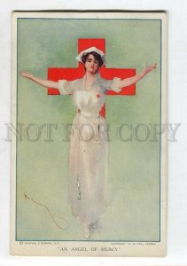 3140900 RED CROSS An Angel of Mercy by Hal HURST Vintage PC