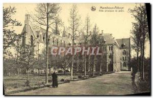 Old Postcard Maredsous Abbey Allee Main Garden