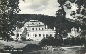 Postcard Romania Vatra Dornei 1962 threatment pavilion