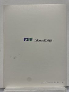 Princess Cruises, Pacific Princess Lunch Service Menu (December 15 1982)