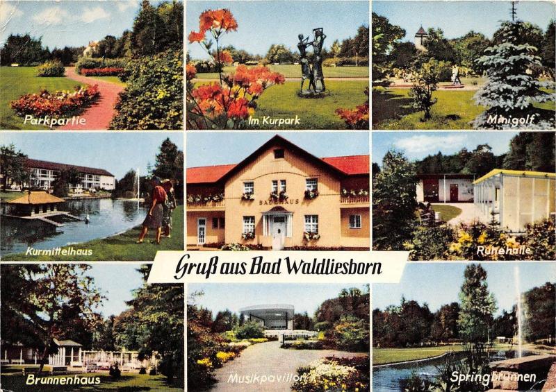 BG9882 gruss aus bad waldliesborn  multi views   germany