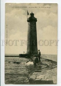 3106179 LIGHTHOUSE Sables-d'Olonne En pleine Mer FRANCE Vintage