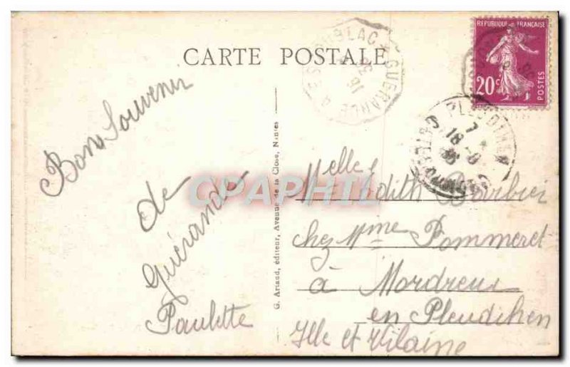 Postcard Old Gate Guerande Bizienne