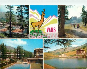 Postcard Modern Vars Claux the High Alps