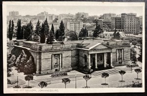 Mint Real Picture Postcard South Africa The Art Gallery Johannesburg