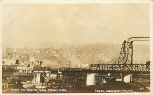 Postcard RPPC Photo 1917 Washington Tacoma Mt Tacoma Shaw 22-12362