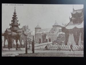 London: 1924 British Empire Exhibition OLD LONDON BRIDGE photo by Cambell Gray