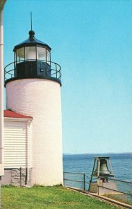 Postcard Bass Harbor Light Acadia National Park Maine