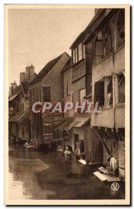 Old Postcard Montargis Les Vieilles Tanneries