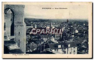 Postcard Old Avignon Vue Generale
