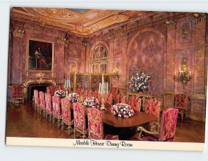 Postcard Marble House Dining Room, Newport, Rhode Island