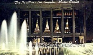 The Pavilion, Music Center - Los Angeles, California CA Postcard