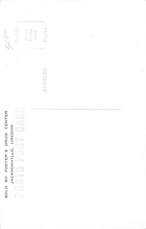 J85/ Jacksonville Oregon RPPC Postcard c1950s Presbyterian Church  104