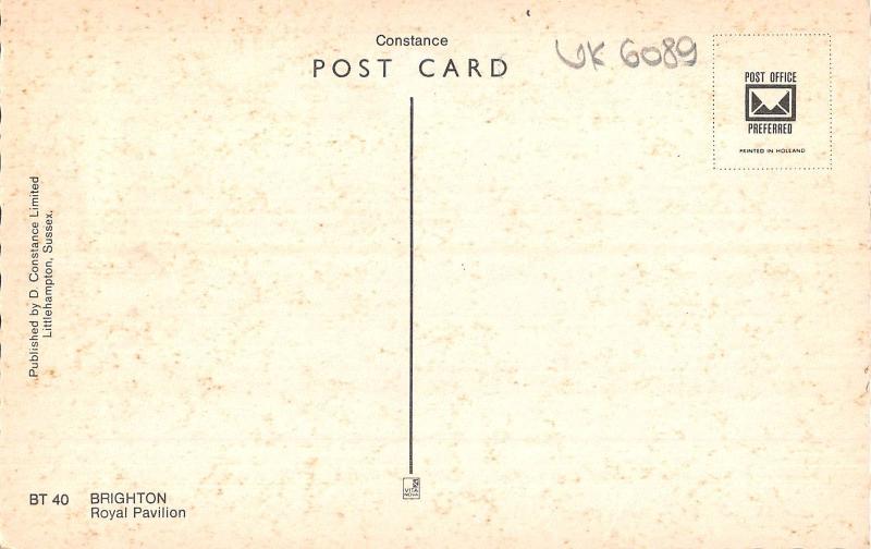 uk6089 brighton royal pavilion  uk