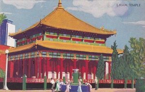 Lama Temple Century Of Progress Chicago's 1933 International Exposition