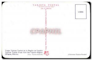 Old Postcard Mexico Trajes Tipicos Tzeltal of the Region Yajalon Typical Tzei...