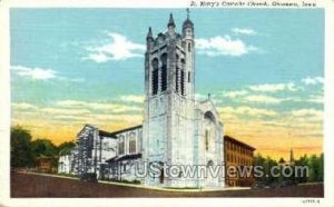 St. Mary's Catholic Church - Ottumwa, Iowa IA