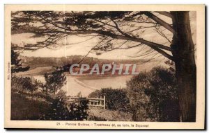 Old Postcard Perros Guirec Trestraou and off the Squevel