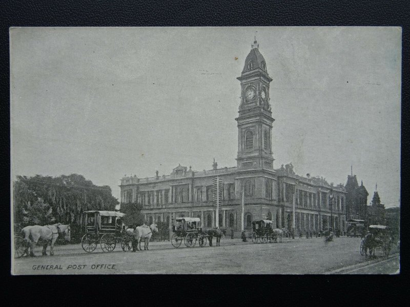 Australia ADELAIDE The General Post Office c1905 Postcard by Advance Australia