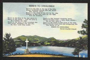 'Heres To Junaluska' Poem Hendersonville North Carolina Unused c1930s