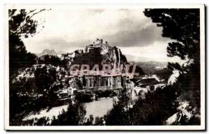 Postcard Old Sisteron (Alpes BSES) The Durance and the citadel