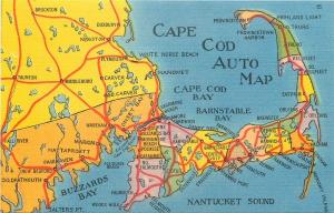 ME, Cape Cod, Maine, Maps, Lot of 2