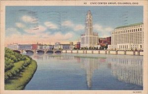 Civic Center Group Columbus Ohio 1937