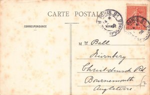 France 1905 Musee de Cluny Museum Paris vintage postcard