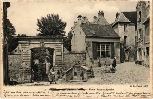 CPA Crepy en Valois- Porte Sainte Agathe FRANCE (1020581)