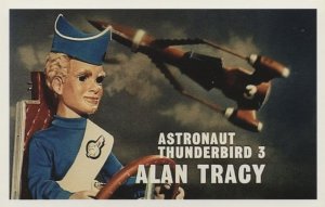 Alan Tracy Astronaut Thunderbird 3 Craft Title Sequence Thunderbirds Postcard