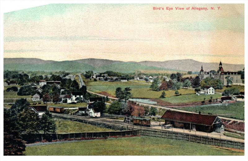 18371  Aerial view of  Allegany NY