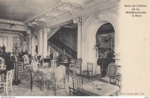 NICE , France , 00-10s ; Hall de l'Hotel de la Mediterranee a Nice