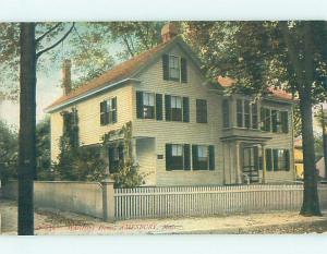 Divided-Back HISTORIC HOME Amesbury Massachusetts MA W4925