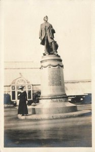 Seattle WA William H. Seward Volunteer Park Real Photo Postcard