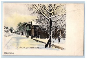 c1905 The Post Office Store North Branch Sullivan Co. New York NY Postcard
