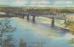 Canada Ottawa Interprovincial Bridge postcard